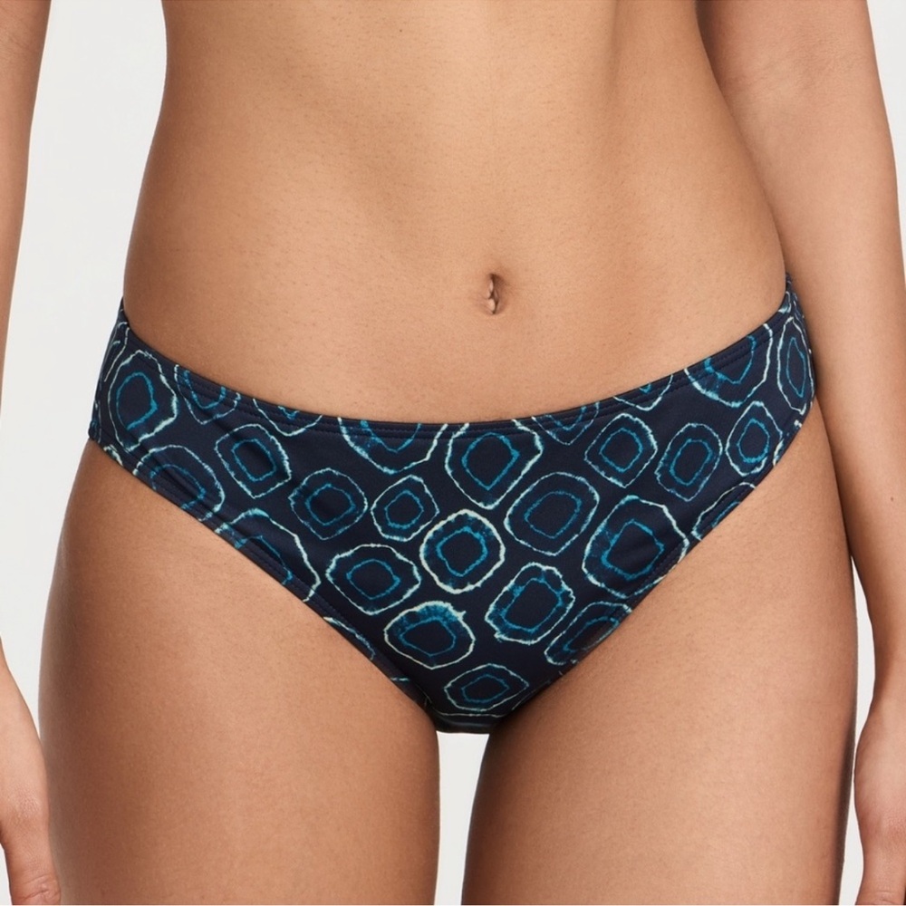 Ulla Johnson Dani printed low-waist bikini bottoms sz M